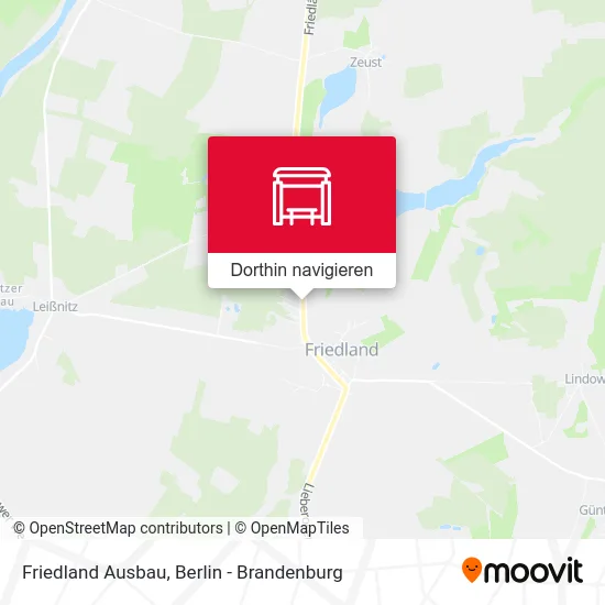 Friedland Ausbau Karte
