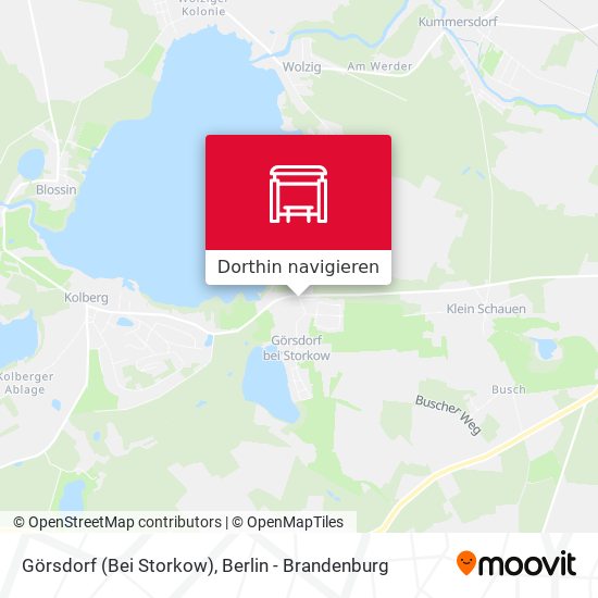Görsdorf (Bei Storkow) Karte
