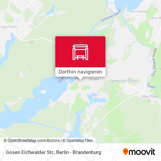 Gosen Eichwalder Str. Karte