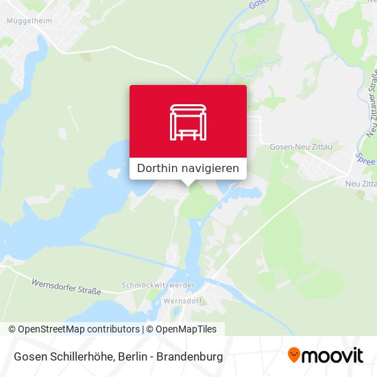 Gosen Schillerhöhe Karte