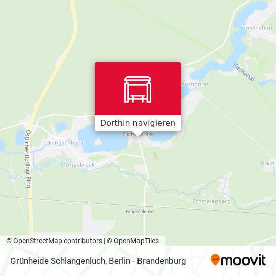 Grünheide Schlangenluch Karte