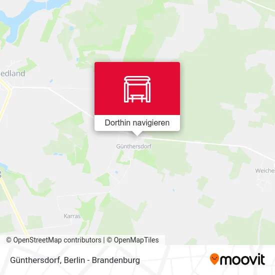 Günthersdorf Karte