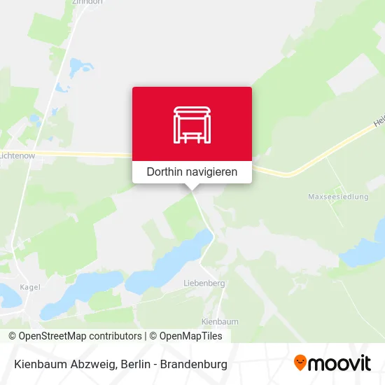 Kienbaum Abzweig Karte