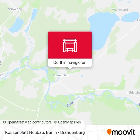 Kossenblatt Neubau Karte