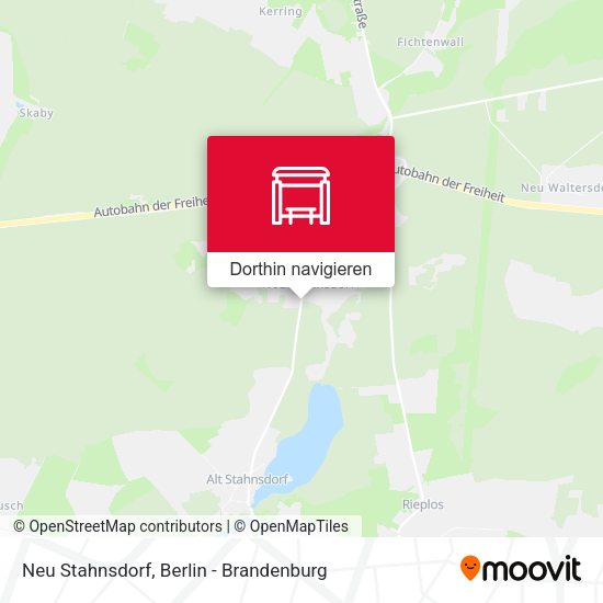 Neu Stahnsdorf Karte
