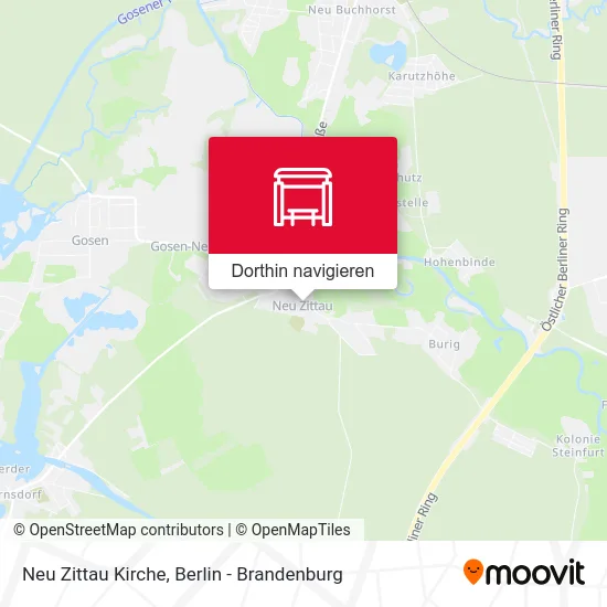 Neu Zittau Kirche Karte