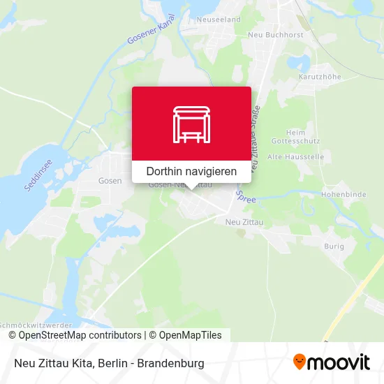 Neu Zittau Kita Karte