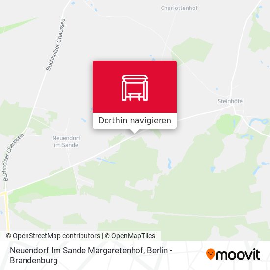 Neuendorf Im Sande Margaretenhof Karte