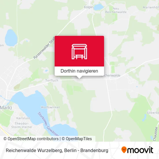 Reichenwalde Wurzelberg Karte