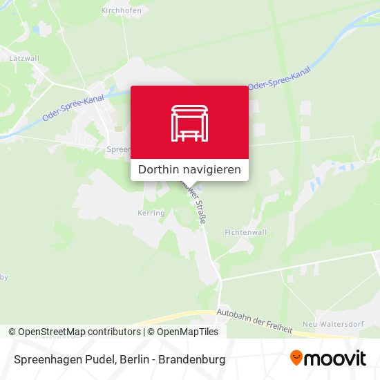 Spreenhagen Pudel Karte