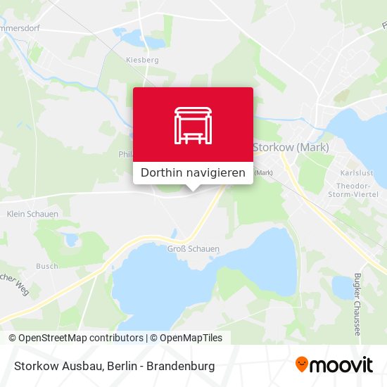 Storkow Ausbau Karte