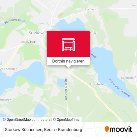 Storkow Küchensee Karte