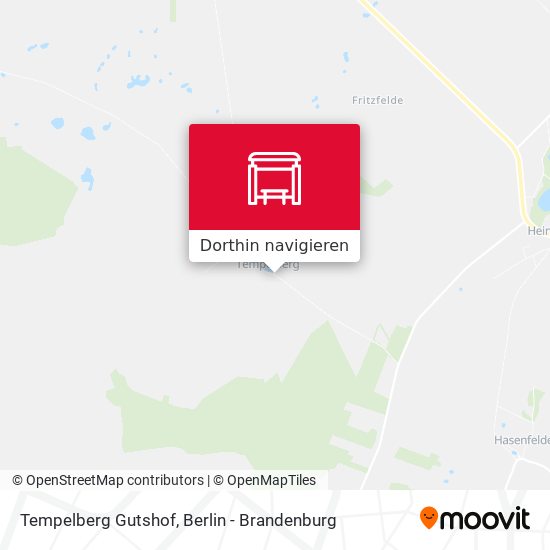 Tempelberg Gutshof Karte