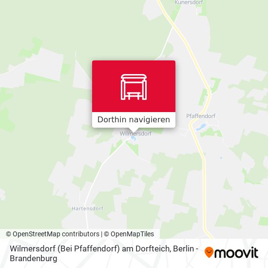 Wilmersdorf (Bei Pfaffendorf) am Dorfteich Karte