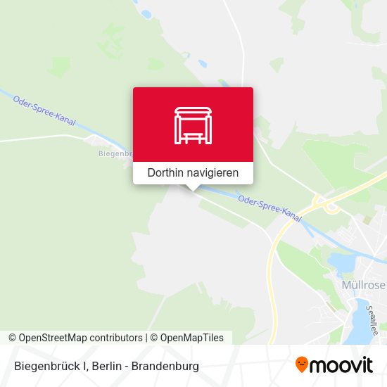 Biegenbrück I Karte