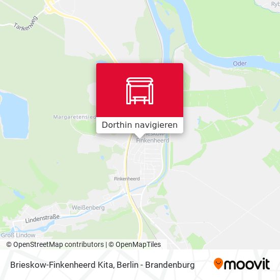 Brieskow-Finkenheerd Kita Karte