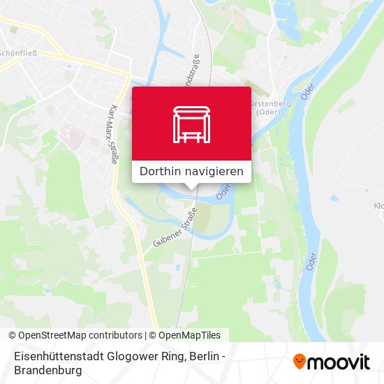 Eisenhüttenstadt Glogower Ring Karte