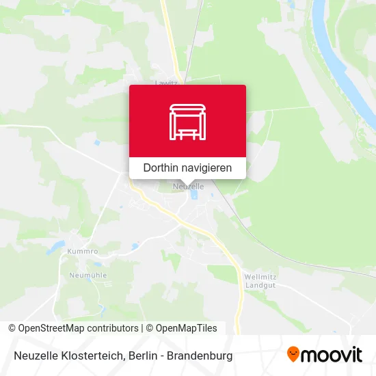 Neuzelle Klosterteich Karte