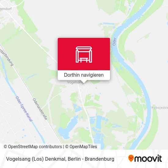 Vogelsang (Los) Denkmal Karte