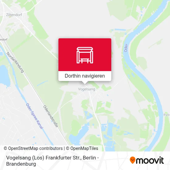 Vogelsang (Los) Frankfurter Str. Karte