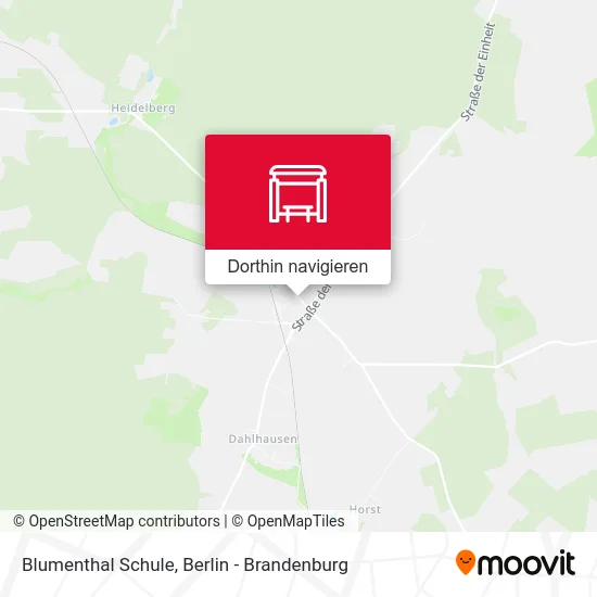 Blumenthal Schule Karte