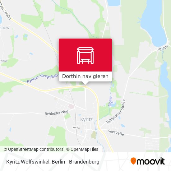 Kyritz Wolfswinkel Karte