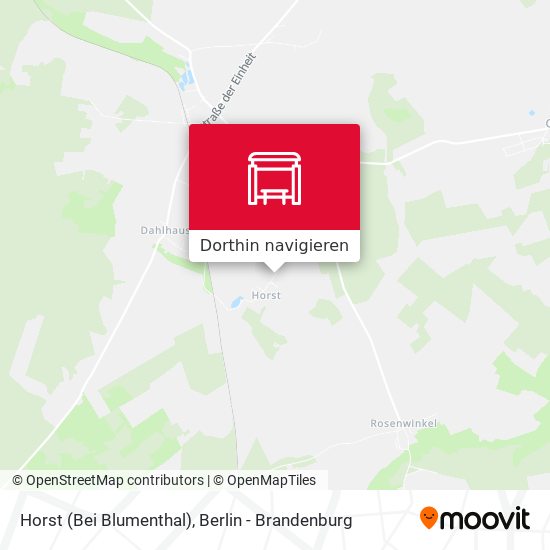 Horst (Bei Blumenthal) Karte