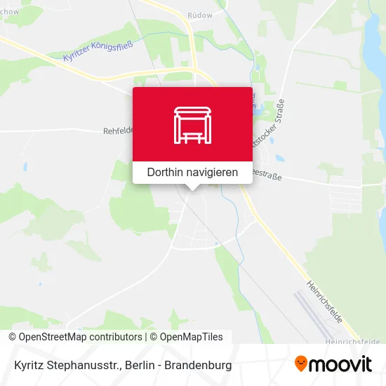 Kyritz Stephanusstr. Karte