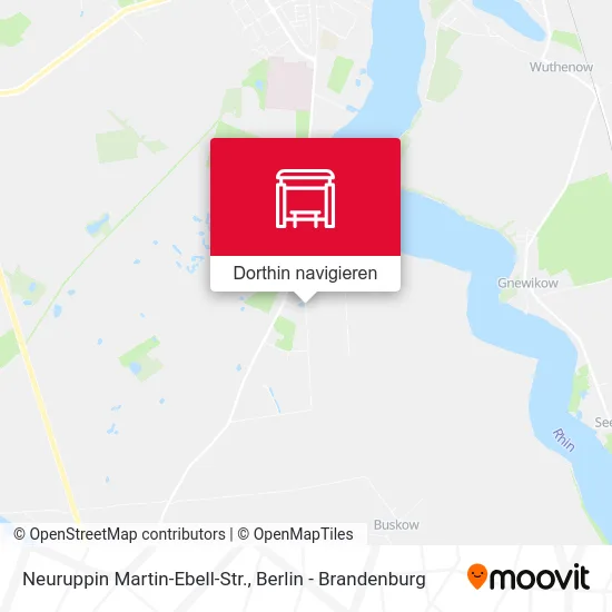 Neuruppin Martin-Ebell-Str. Karte