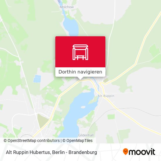 Alt Ruppin Hubertus Karte