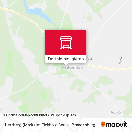 Herzberg (Mark) Im Eichholz Karte