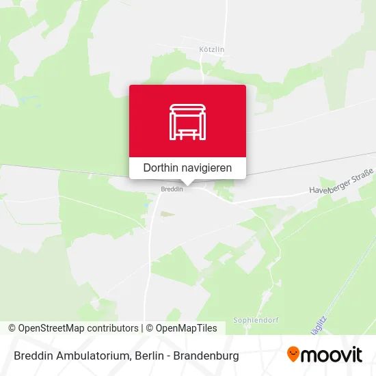 Breddin Ambulatorium Karte