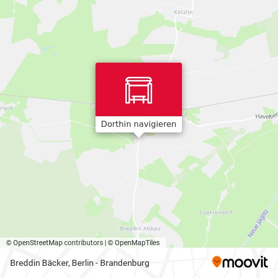 Breddin Bäcker Karte