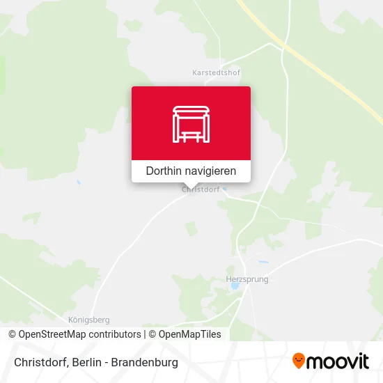 Christdorf Karte