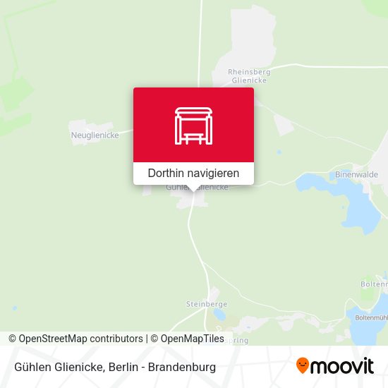 Gühlen Glienicke Karte