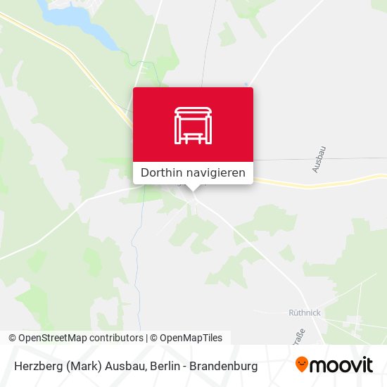 Herzberg (Mark) Ausbau Karte