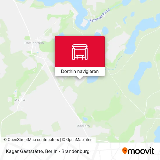 Kagar Gaststätte Karte