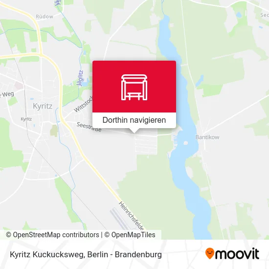 Kyritz Kuckucksweg Karte