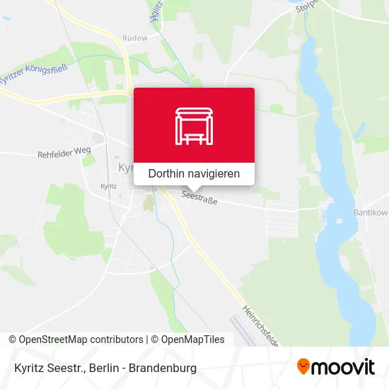 Kyritz Seestr. Karte