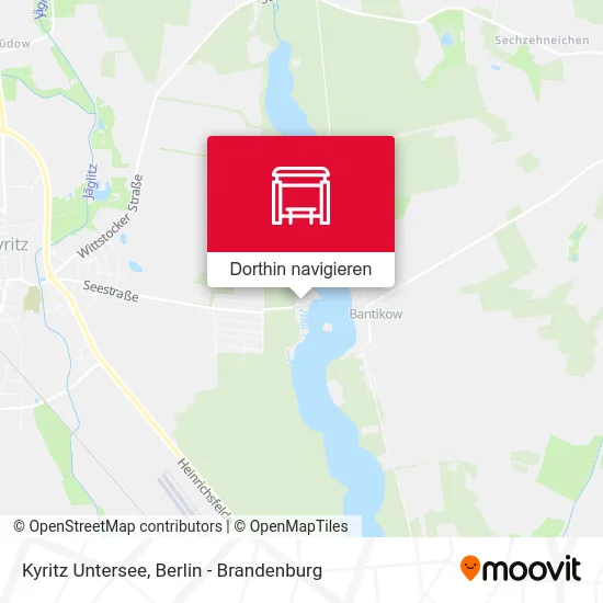 Kyritz Untersee Karte