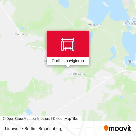 Linowsee Karte