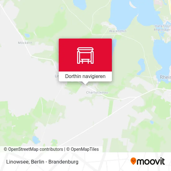 Linowsee Karte
