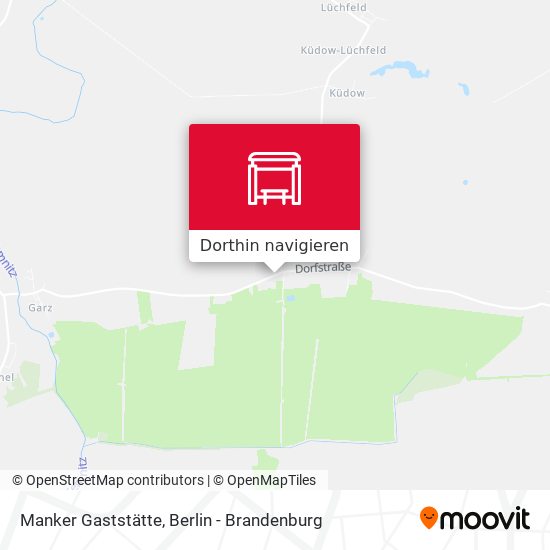 Manker Gaststätte Karte