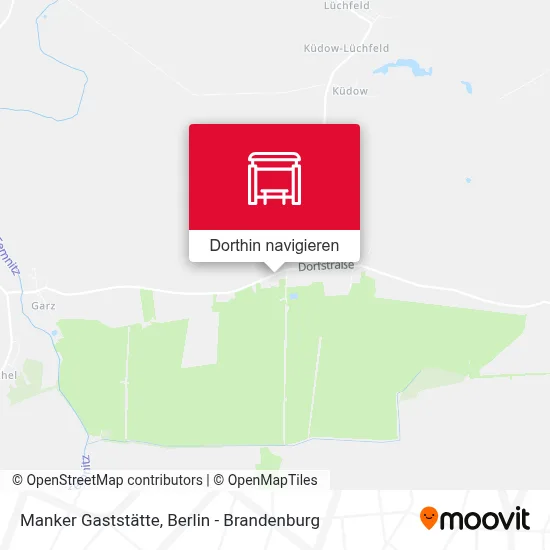 Manker Gaststätte Karte