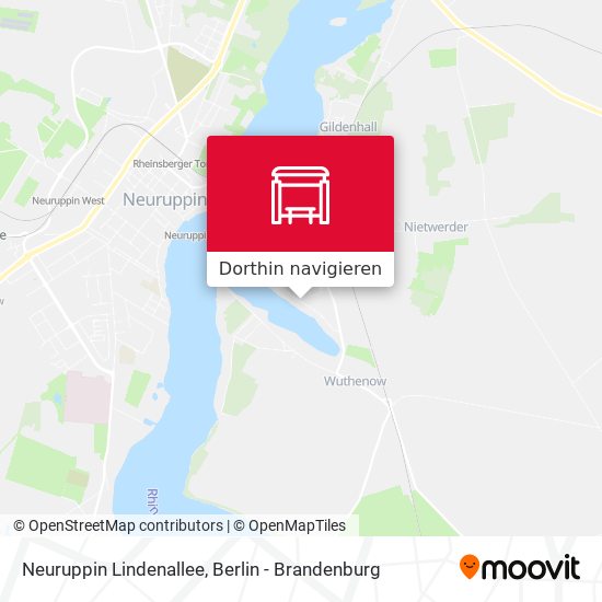 Neuruppin Lindenallee Karte