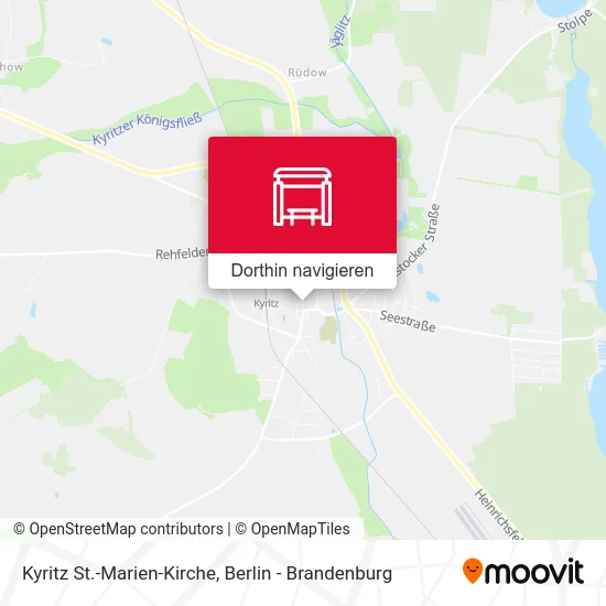 Kyritz St.-Marien-Kirche Karte