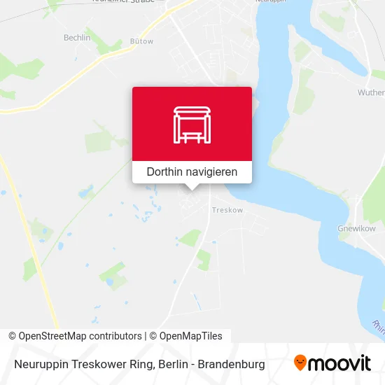 Neuruppin Treskower Ring Karte
