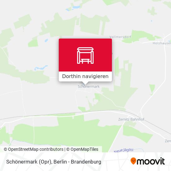Schönermark (Opr) Karte