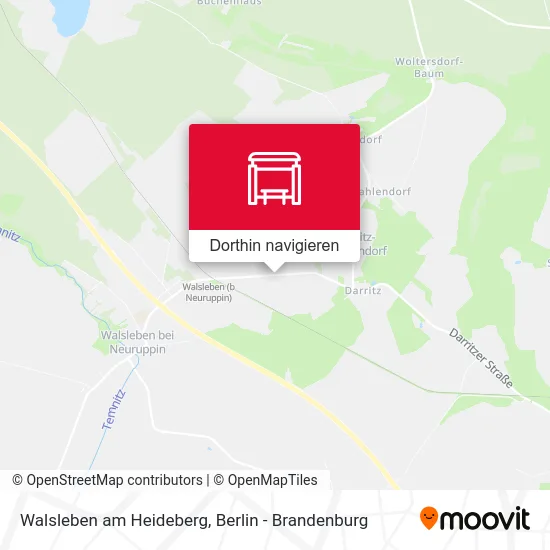 Walsleben am Heideberg Karte
