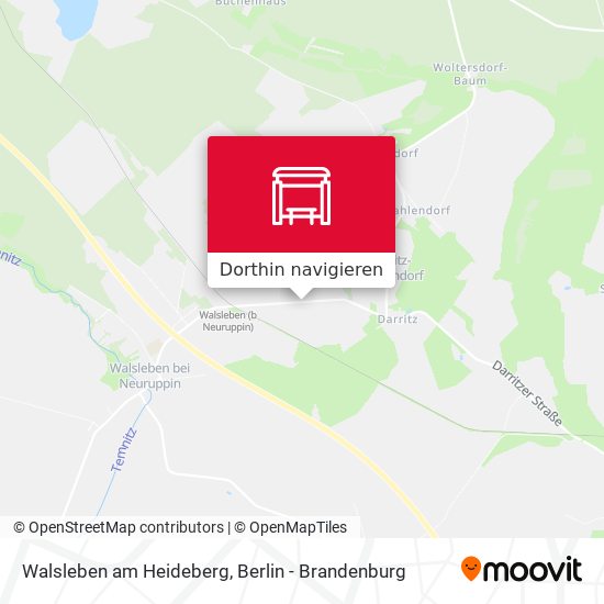 Walsleben am Heideberg Karte